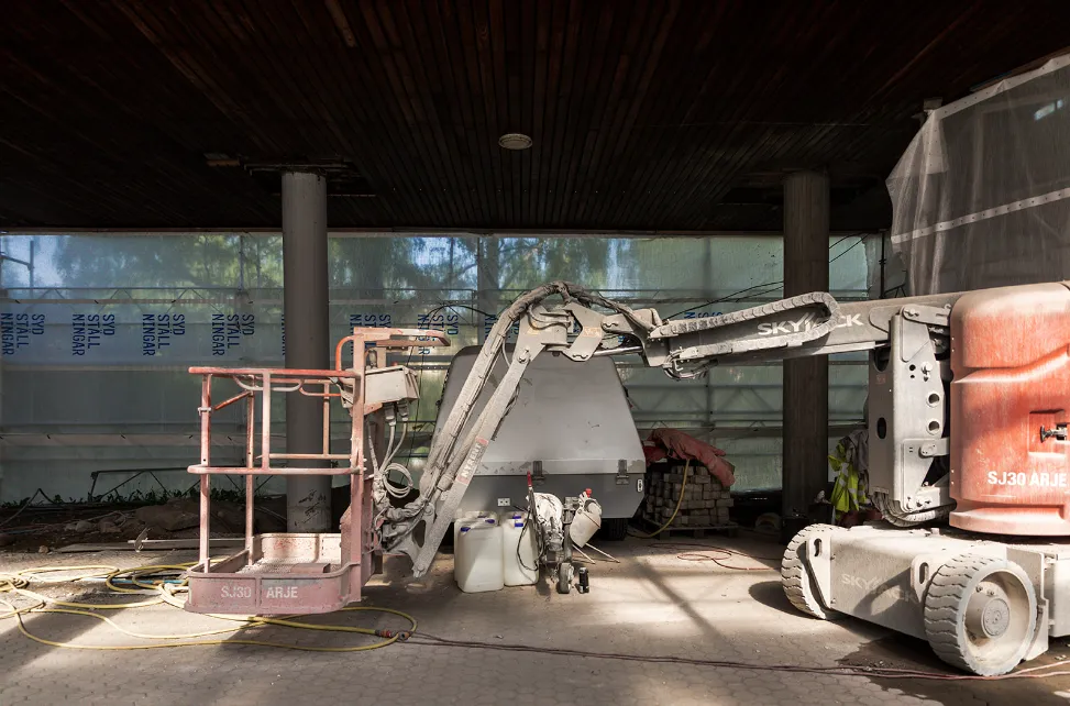 Vattenbilning & betongrenovering – Idas Park